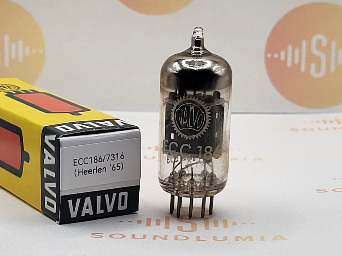 Amperex ECC186 7316 vacuum tube with O-Getter, image 10