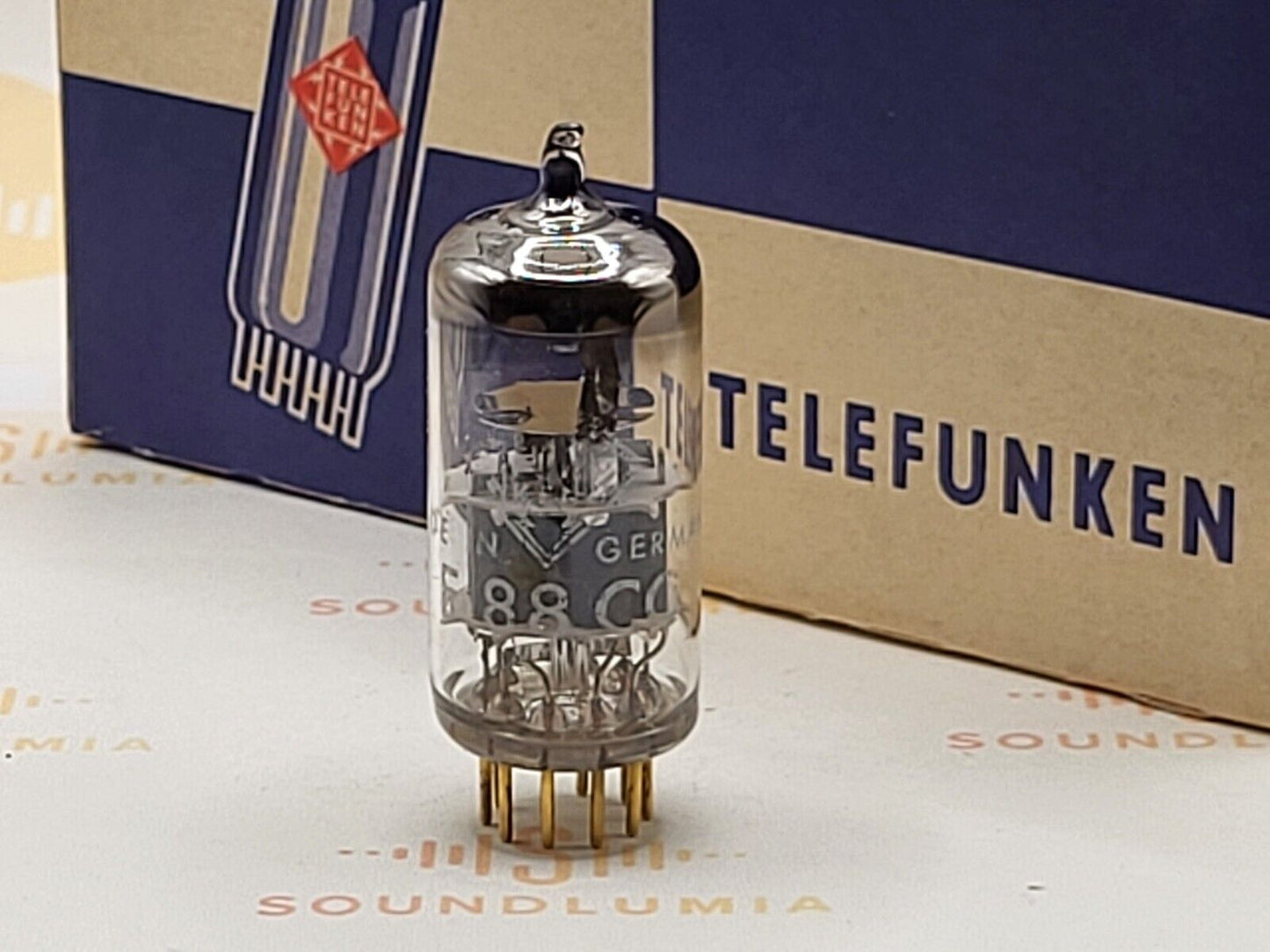 Telefunken E88CC 6922 ◇ Bottom