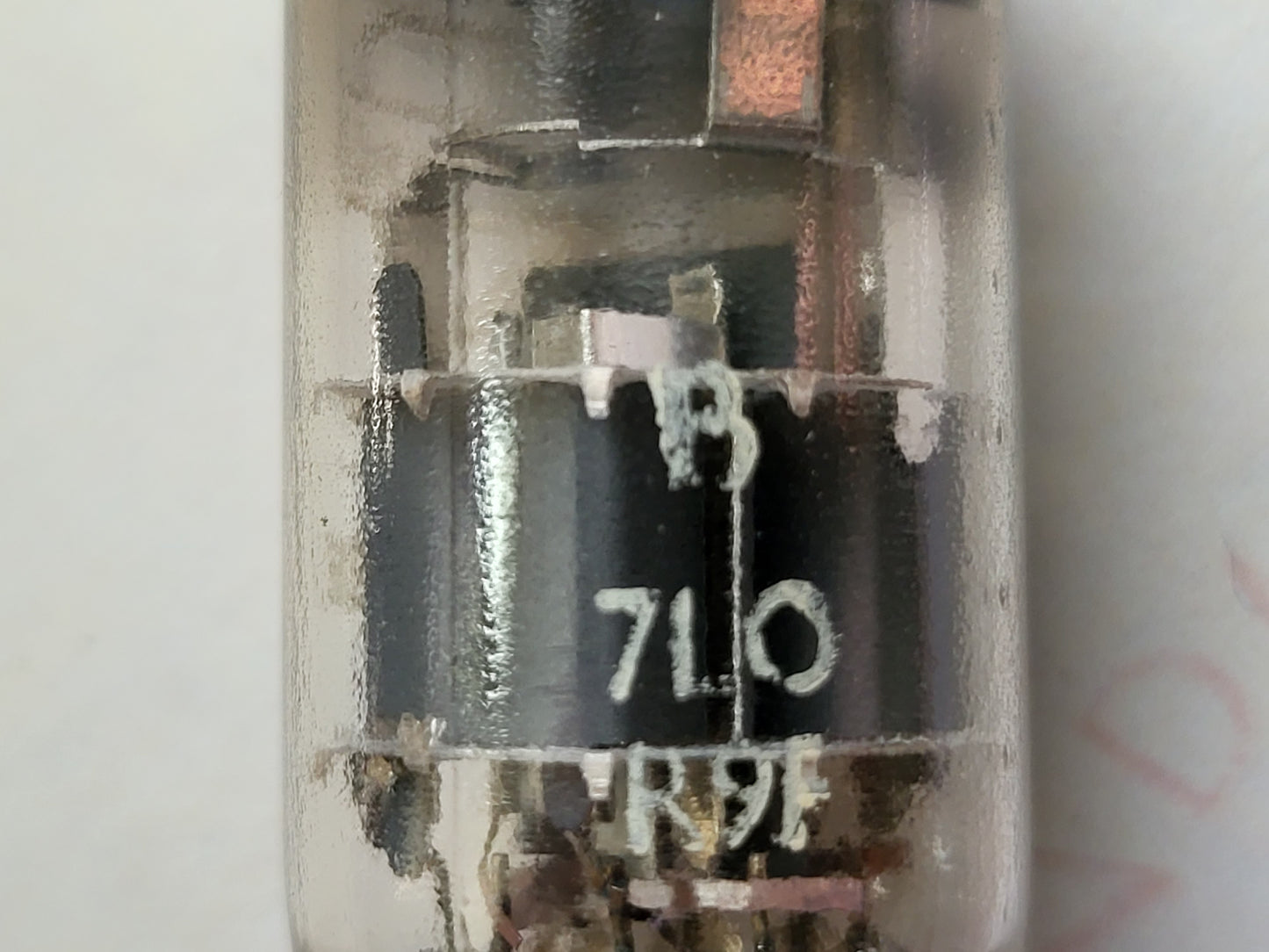 Mullard E88CC 6922 Röhren-Faltenglas – Mitcham 1959 7L0 – Starkes NOS