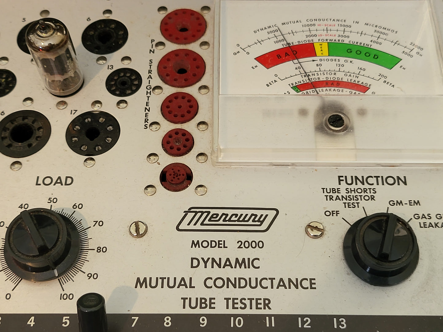 Telefunken ECC83 12AX7 Rippenplatten Matched Quad - Berlin 1957 - gleicher Code - NOS