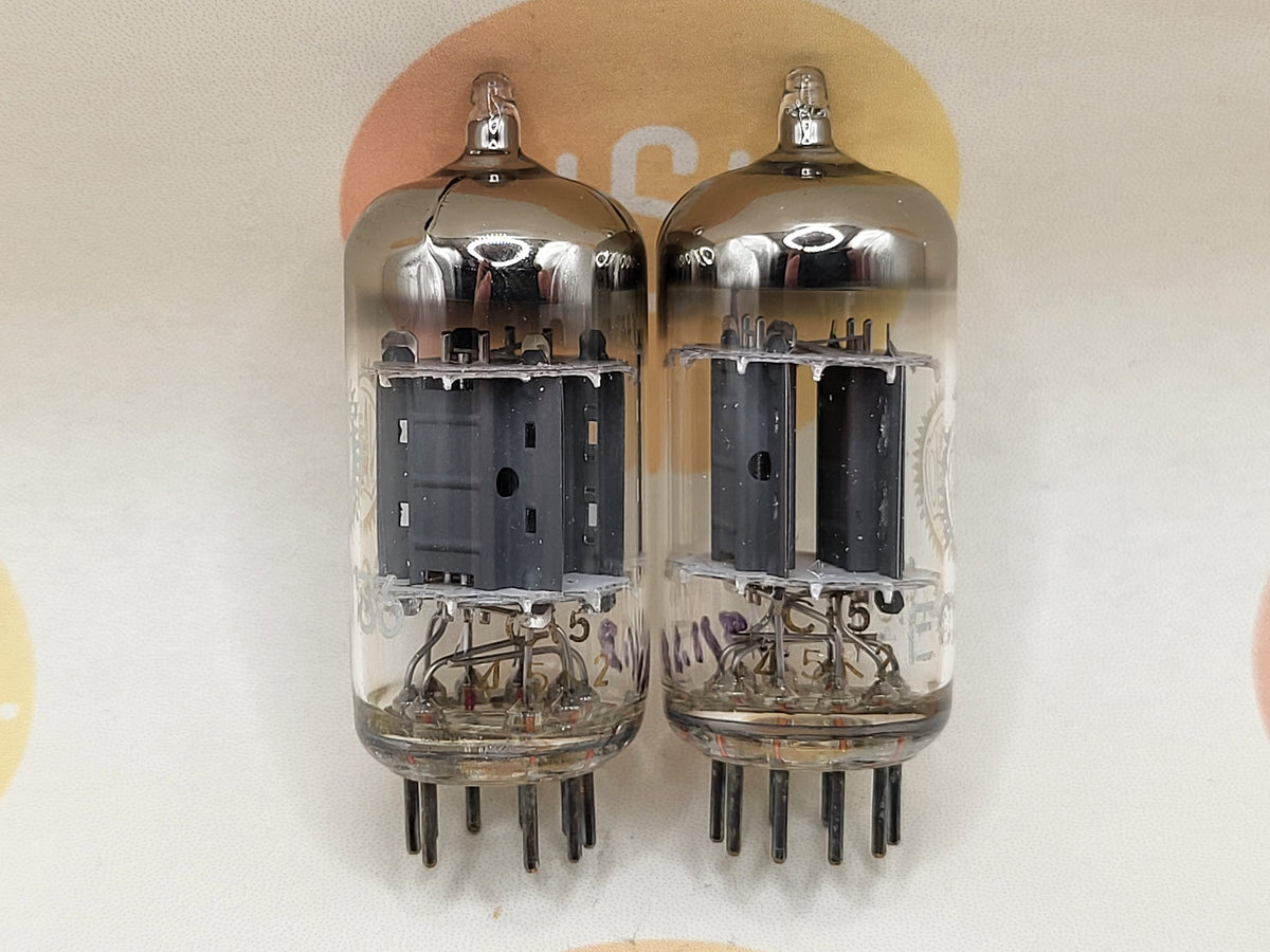 Amperex ECC186 7316 vacuum tube with O-Getter, image 3