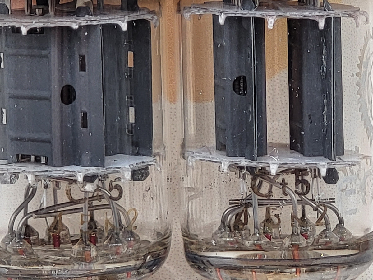 Amperex ECC186 7316 vacuum tube with O-Getter, image 5