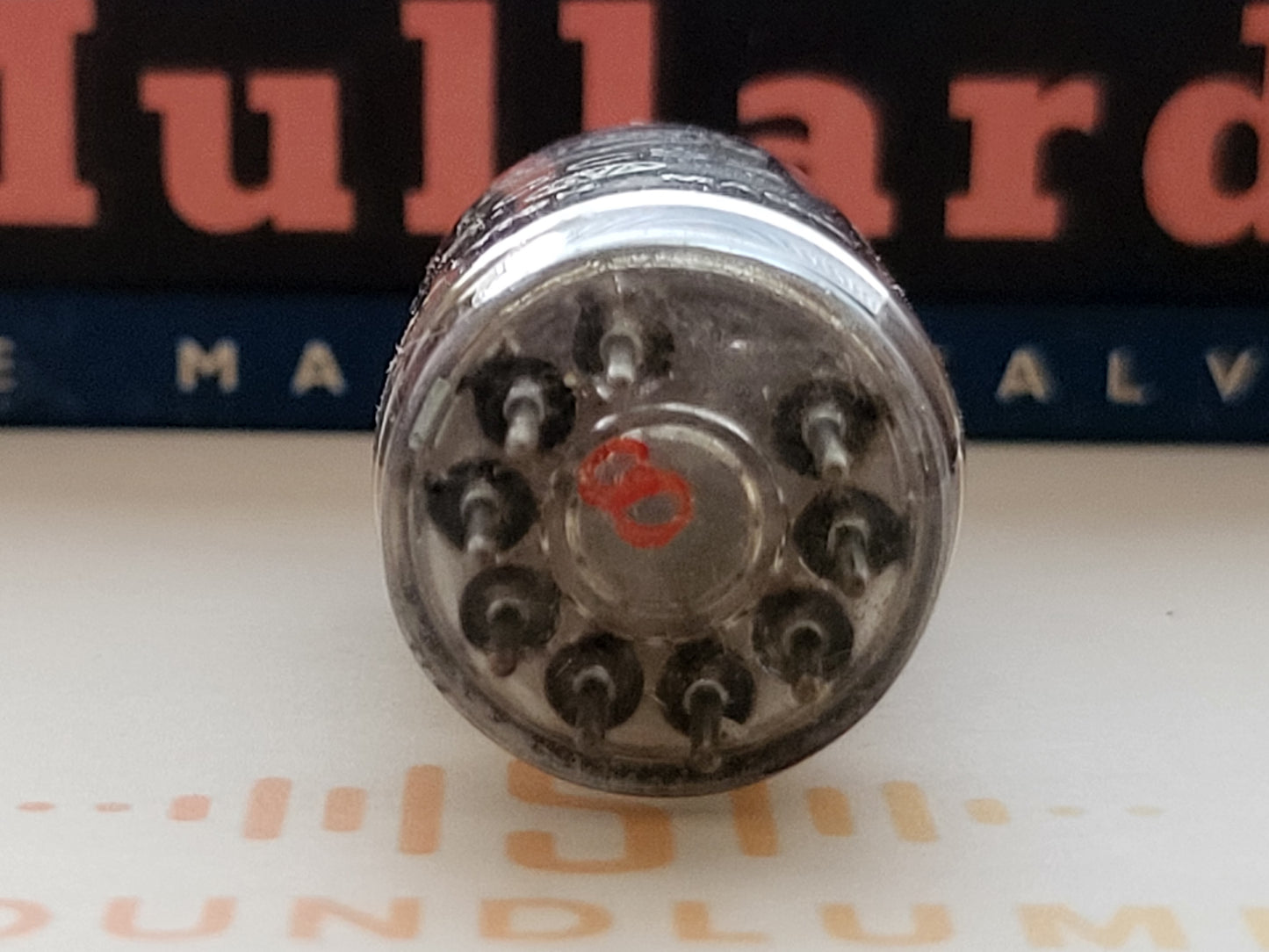 Mullard ECC82 12AU7 Long Plates Square Getter