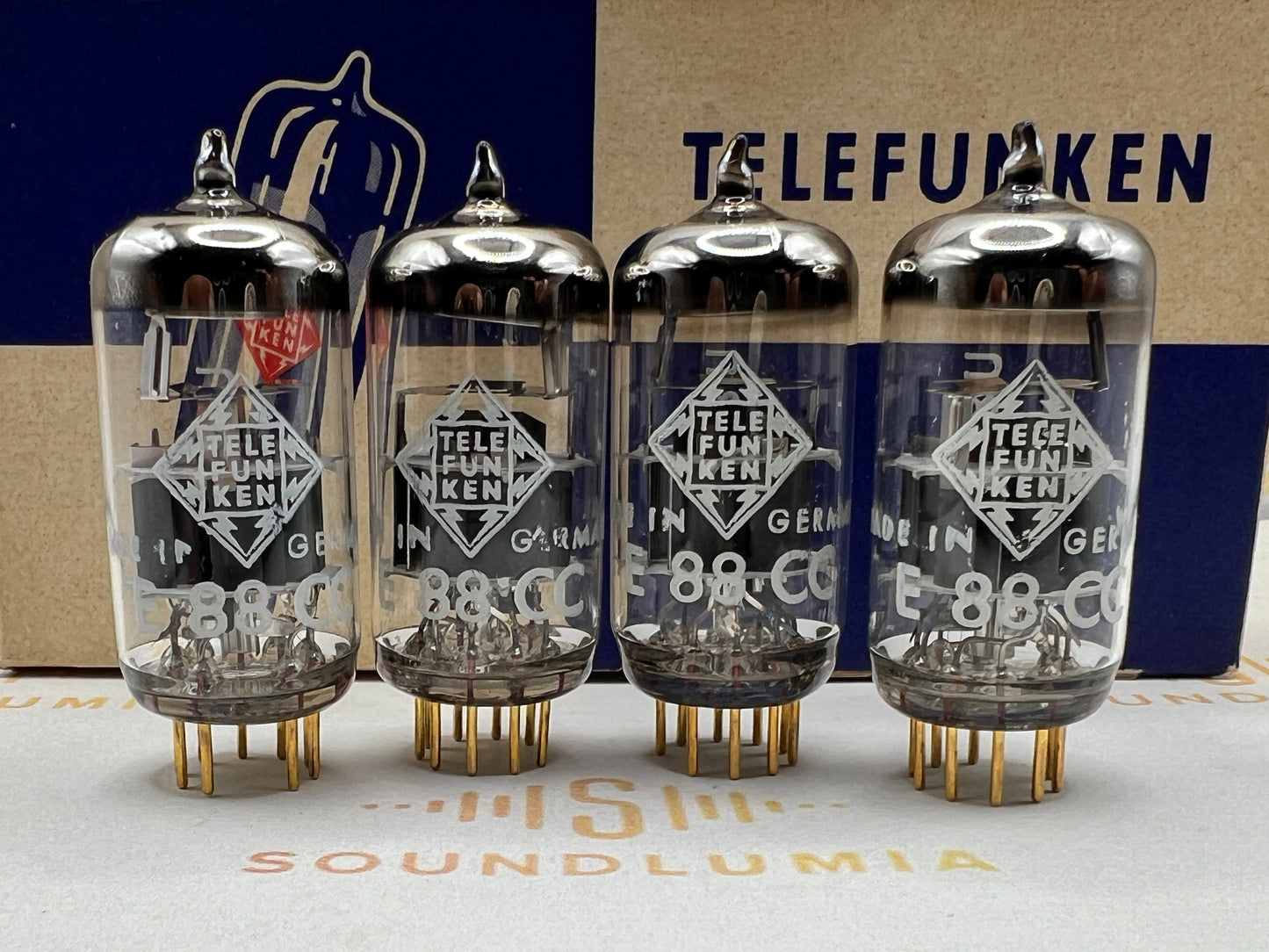 Telefunken E88CC 6922 ◇ Bottom