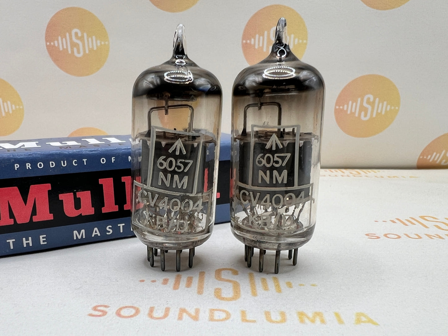 Mullard CV4004 Kastenplatten (Mitcham, GB)
