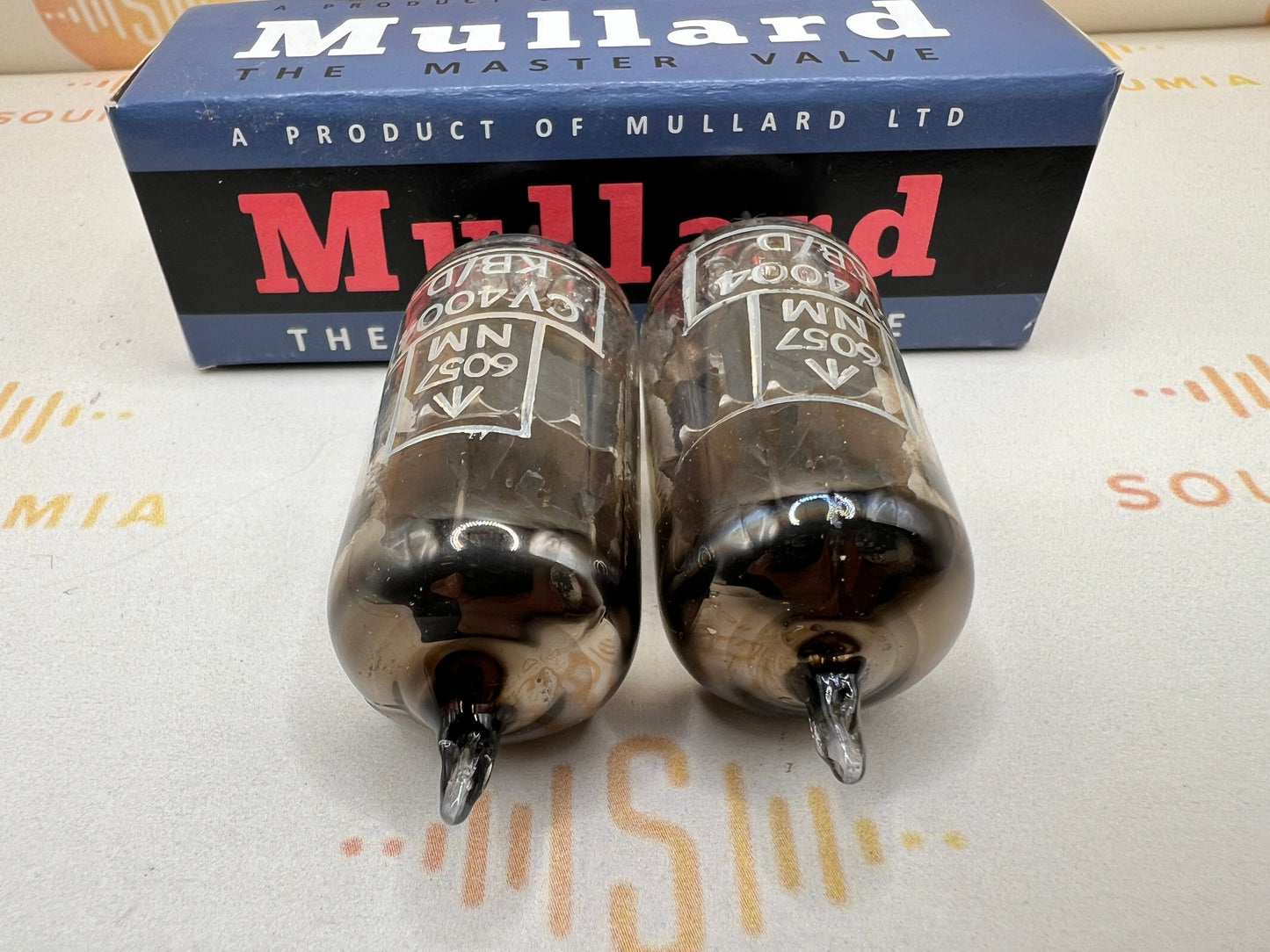 Mullard CV4004 Kastenplatten (Mitcham, GB)