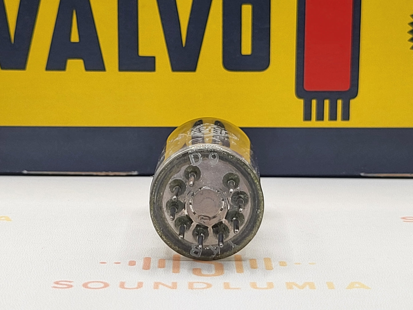 Valvo ECC81 D-Getter Coin Bottom YKB
