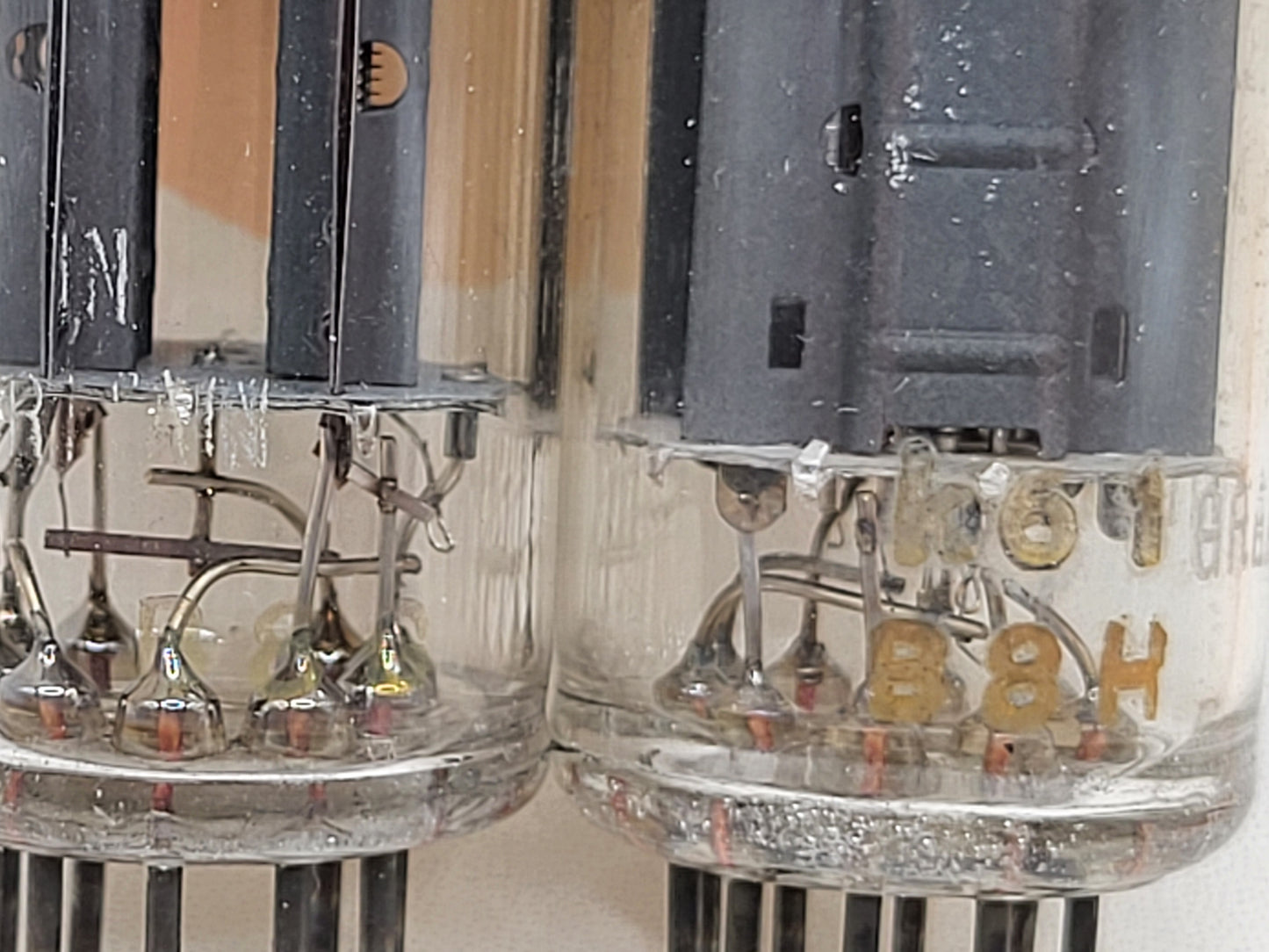 Mullard ECC82 12AU7 Long Plates Square Getter