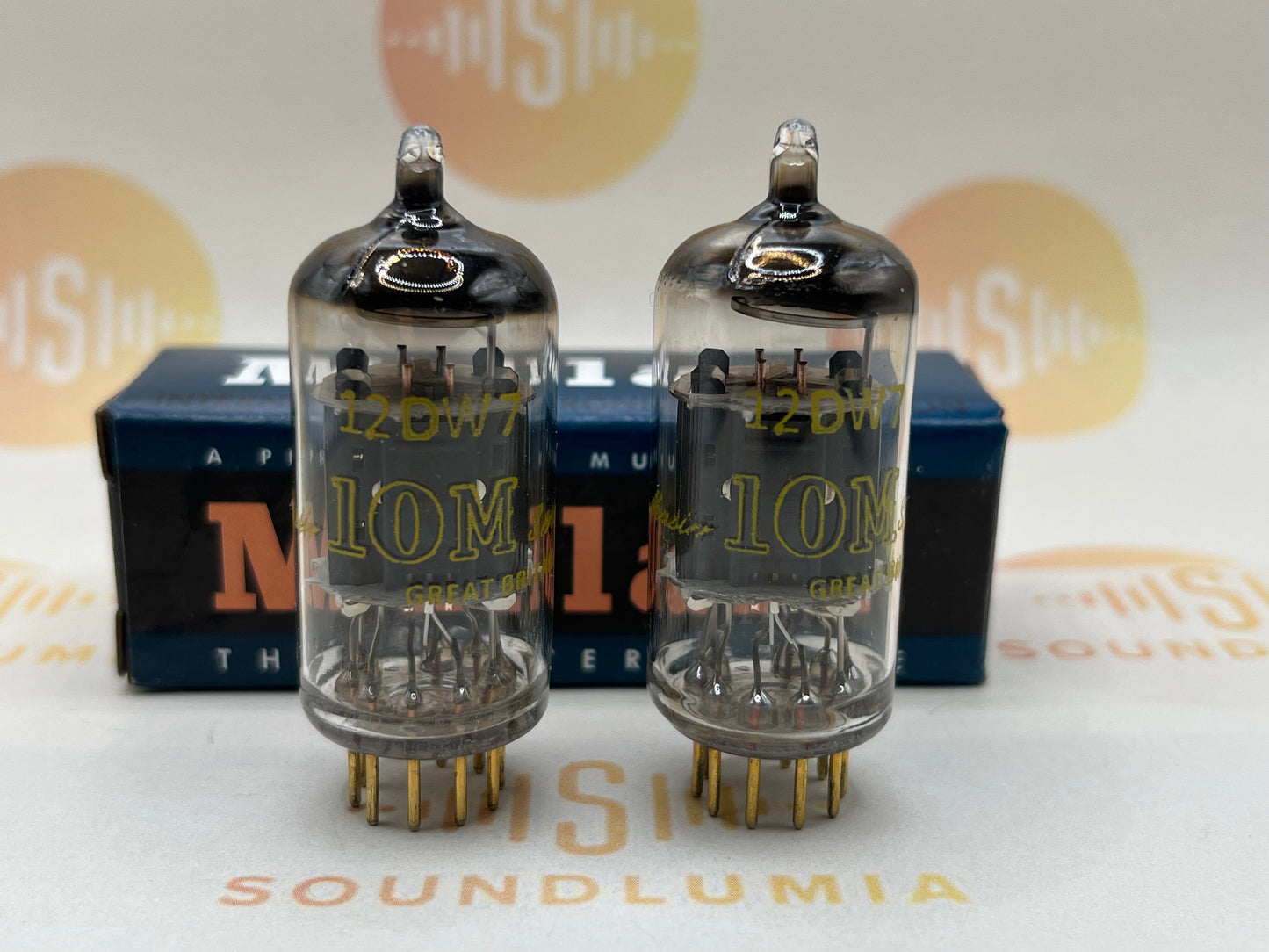 Mullard 12DW7 ECC832 10M Master Series - Blackburn