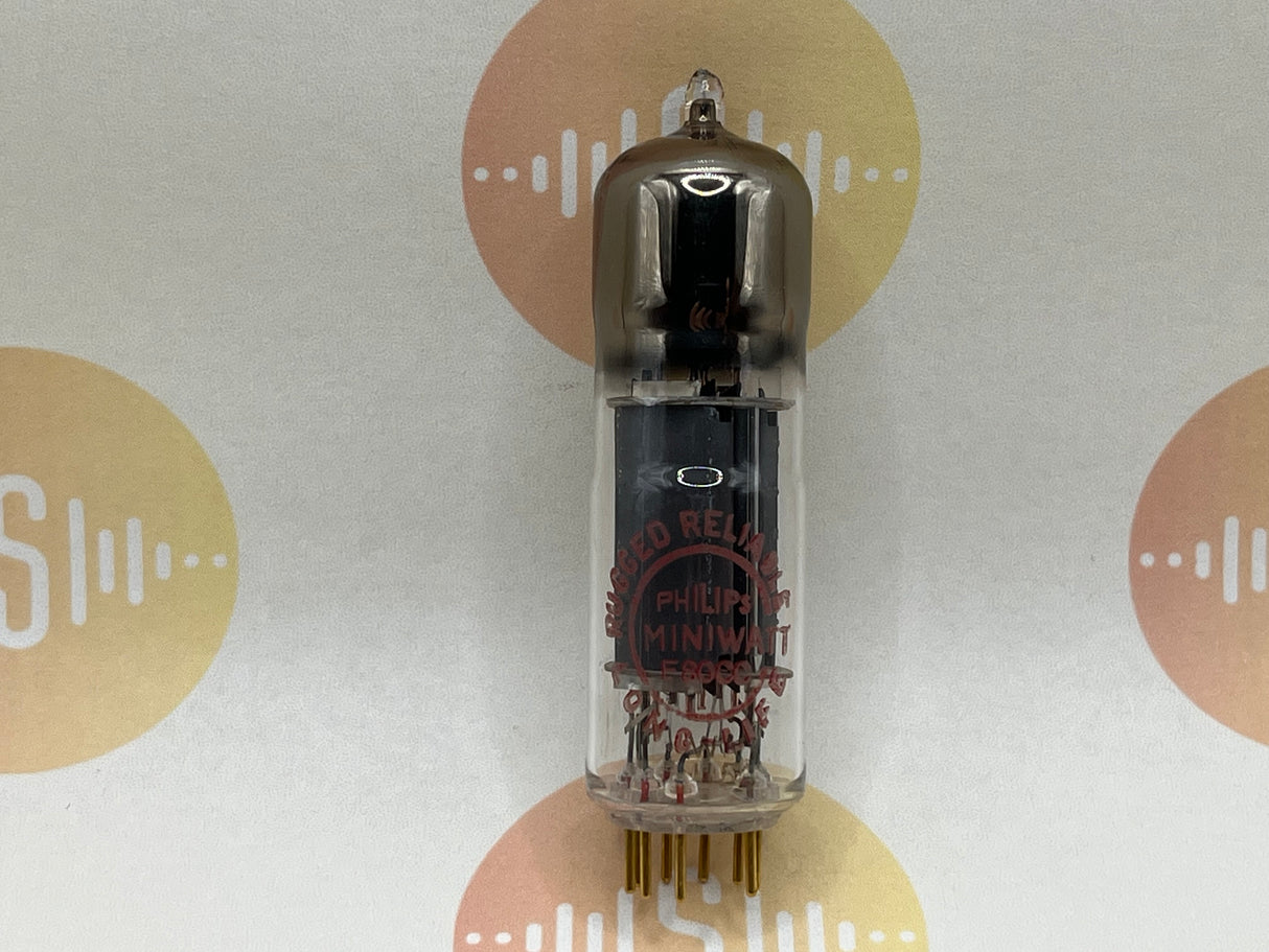 Philips E80CC vacuum tube with D-Foil Getter and Pinched Waist, image 3