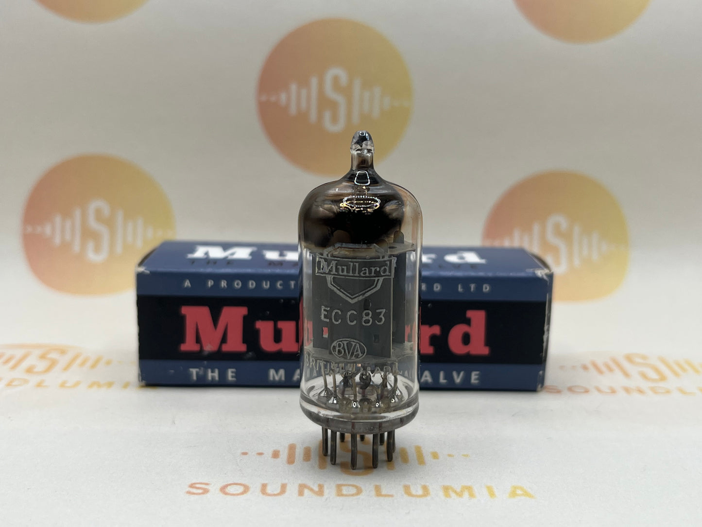 Mullard ECC83 12AX7 Long Plates F9 Series Blackburn