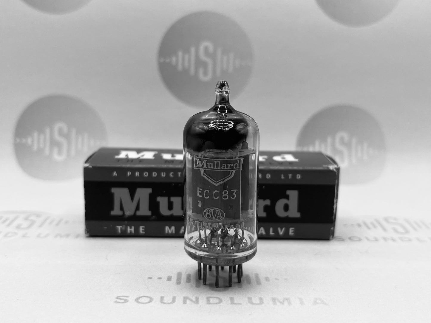 Mullard ECC83 12AX7 Long Plates F9 Series Blackburn