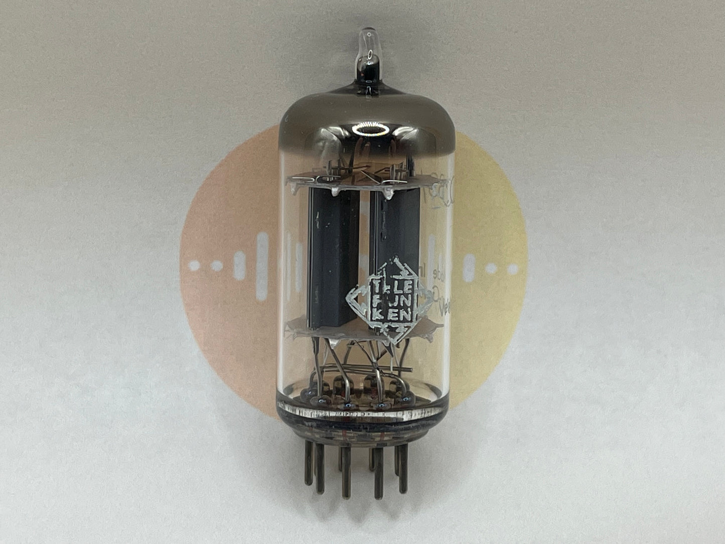 Telefunken ECC83 12AX7 Rippenplatten passendes Paar - Berlin 1959 gleicher Code - NOS