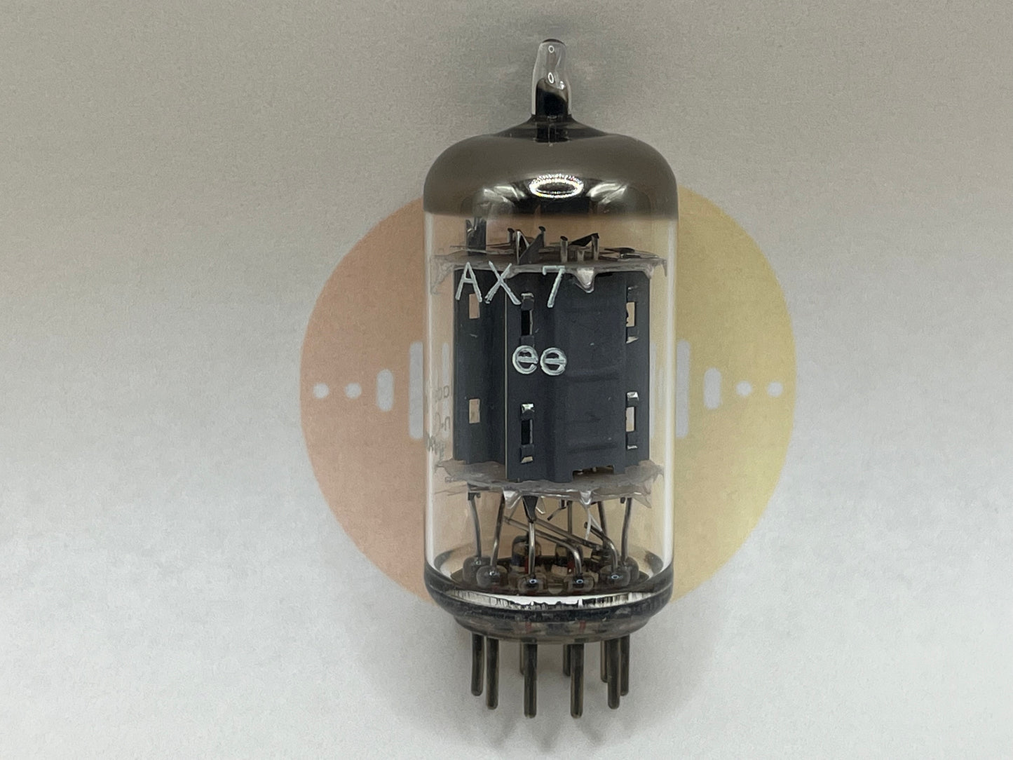 Telefunken ECC83 12AX7 Rippenplatten passendes Paar - Berlin 1959 gleicher Code - NOS