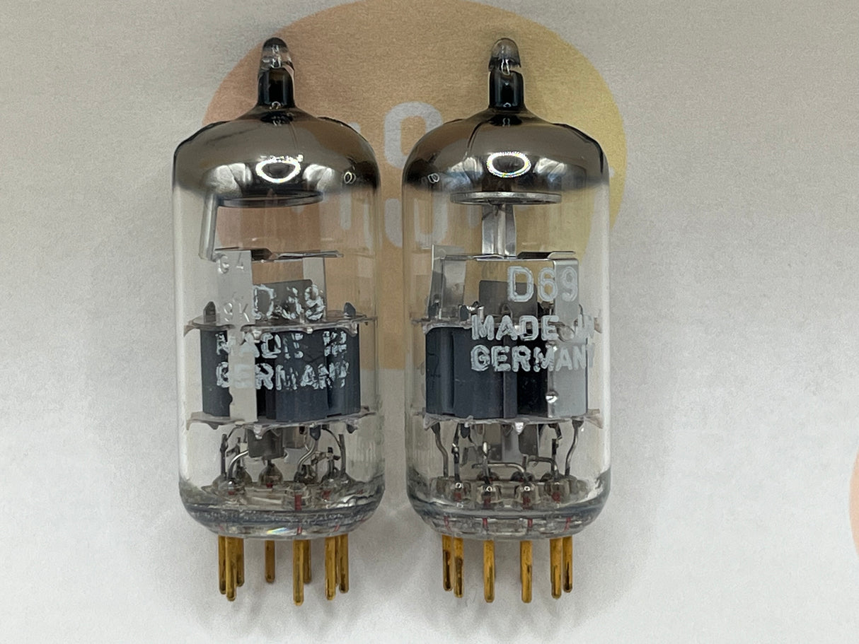Siemens E188CC 7308 vacuum tube with Silver Plate and O-Getter, image 60