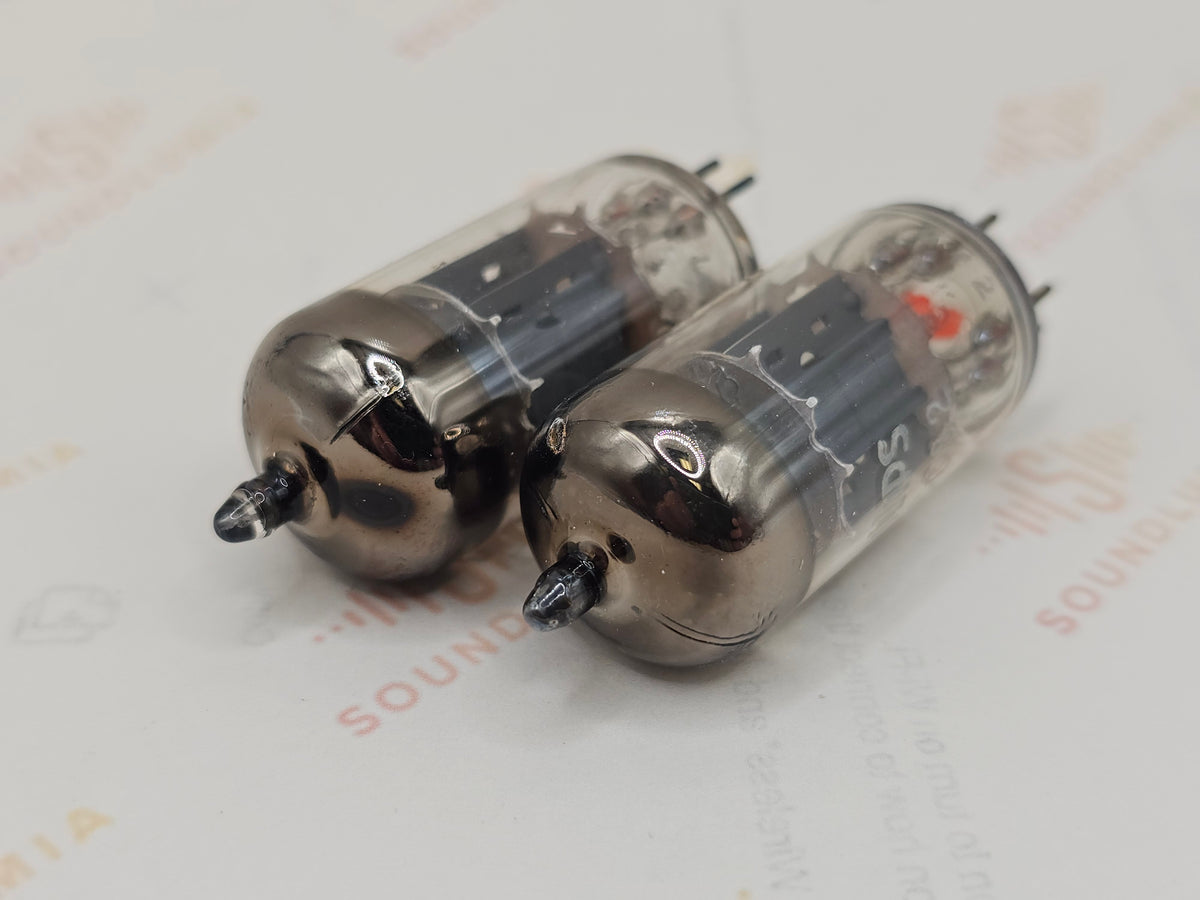Mullard ECC82 12AU7 vacuum tube with O-Getter and Short Plates, image 26