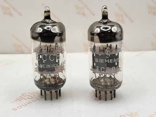 Siemens ECC81 12AT7 vacuum tube with O-Getter, image 17