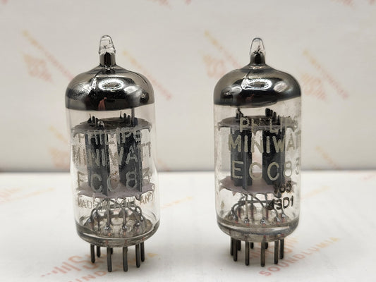 Philips ECC83 12AX7 Short Plates O-getter - Heerlen
