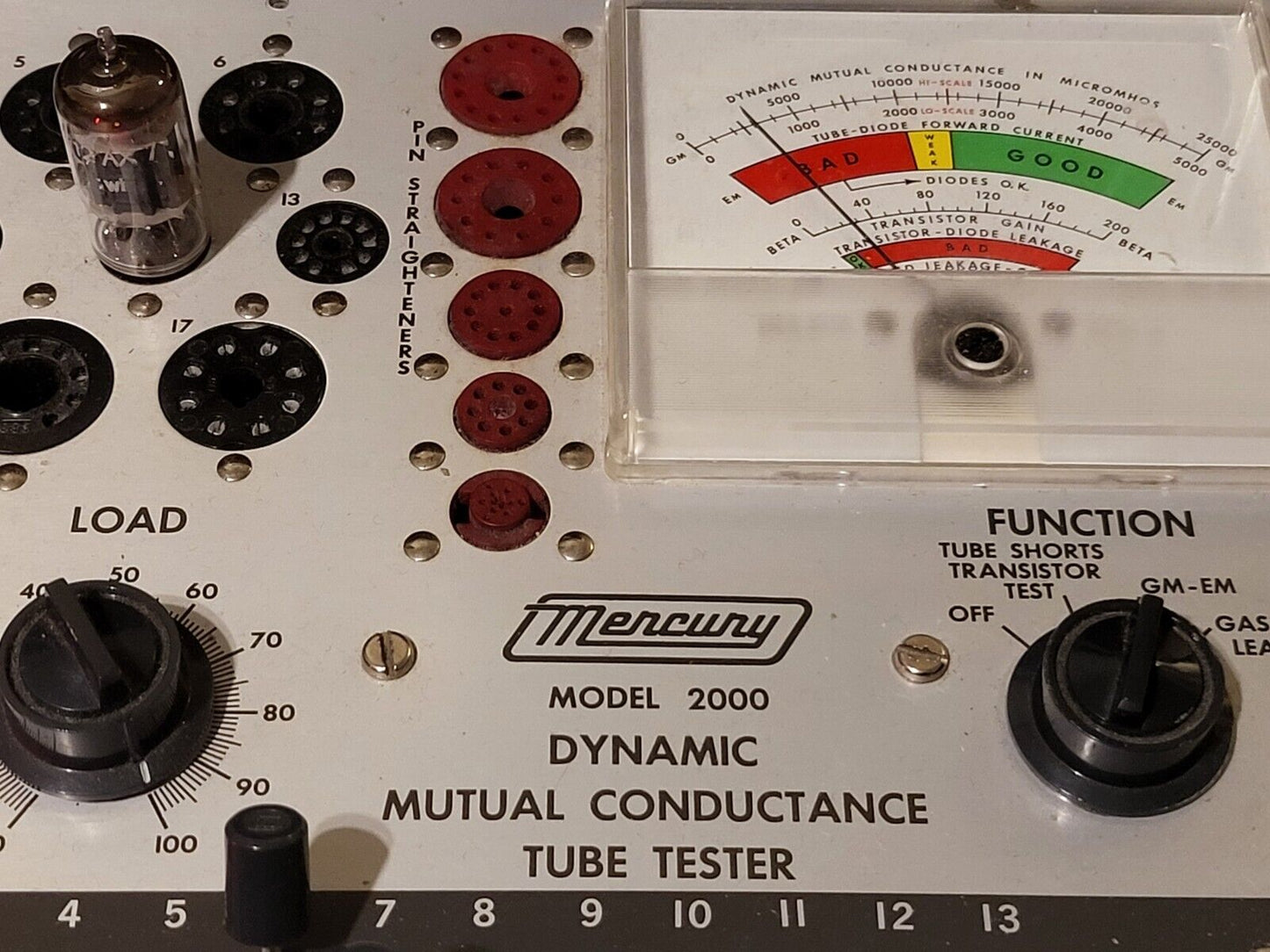 4x Telefunken ECC83 12AX7 Langgerippte Platten mit passenden Codes - Berlin 1960