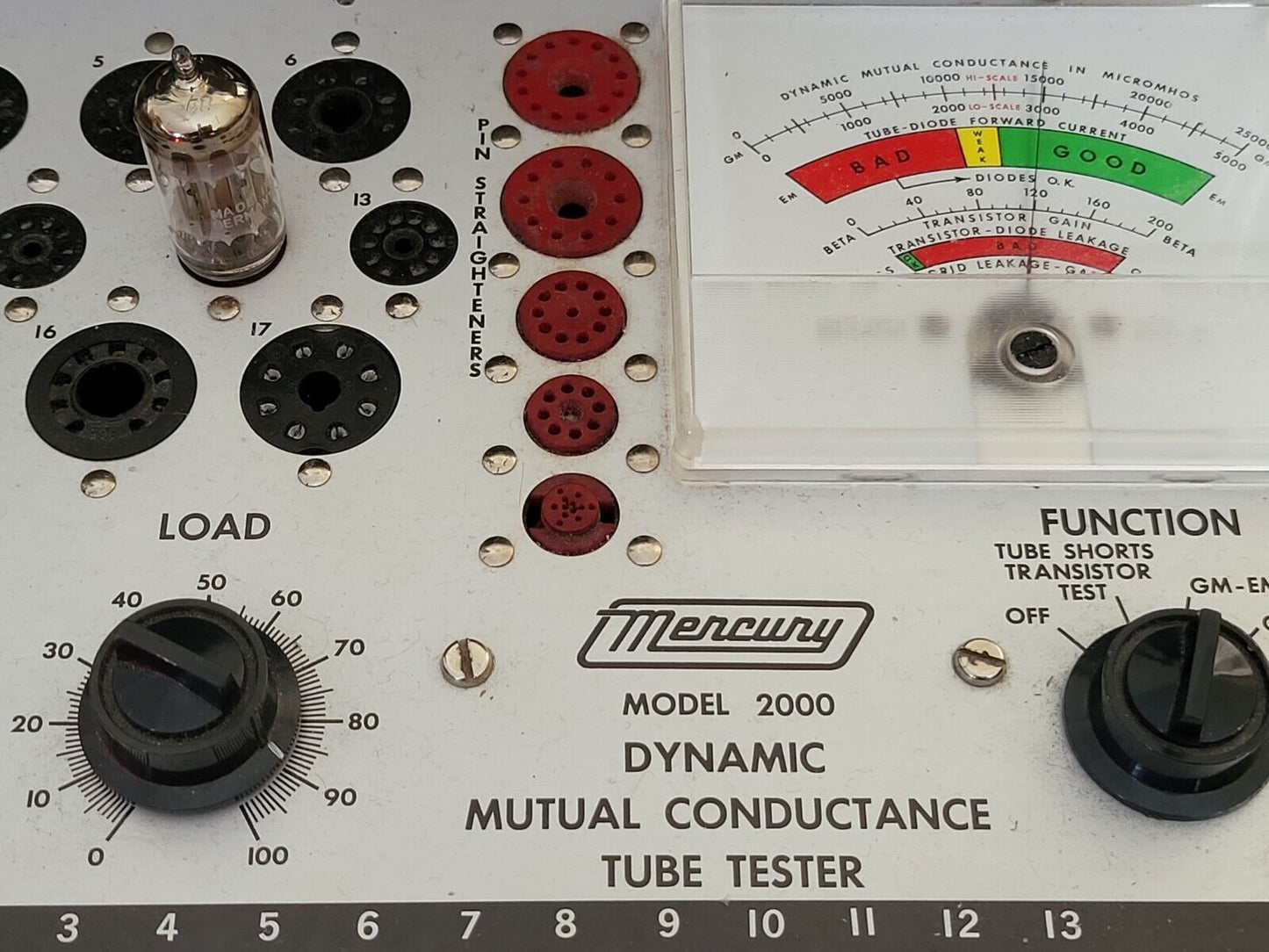 Siemens ECC82 12AU7 SELTENES 14 mm Chromplatten-Paar, passend – München 1962 – NOS