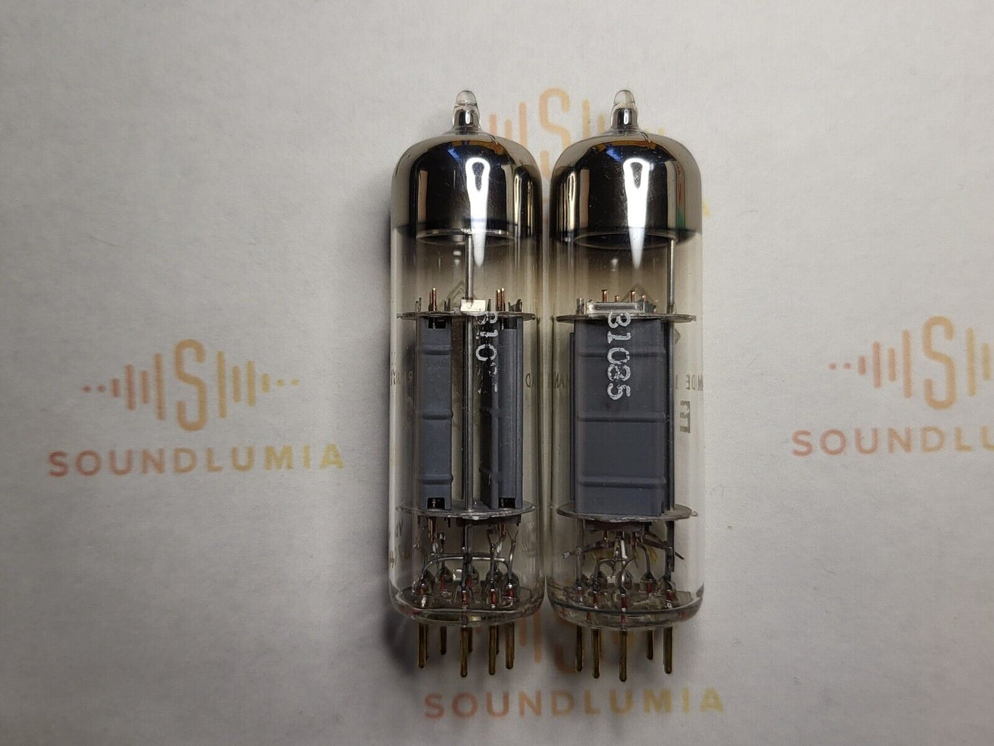 Telefunken E80CC 6085 (ECC82 equiv.) Matched Pair Orig. Boxes- Holland '67 - NOS