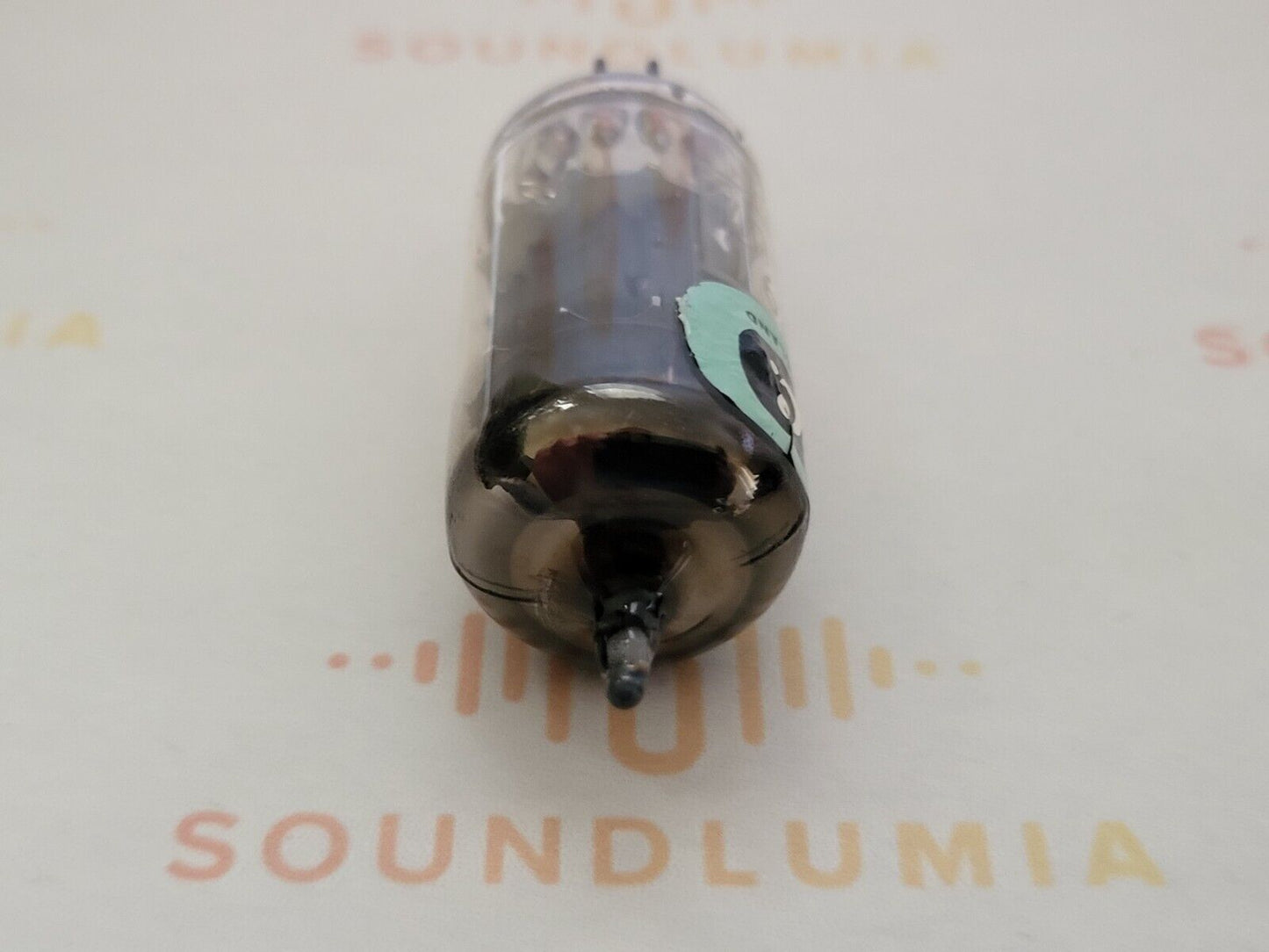 1x Mullard B329 (ECC82+) Kurze Kennzeichen - GEC-Etikett - Mitcham 1960