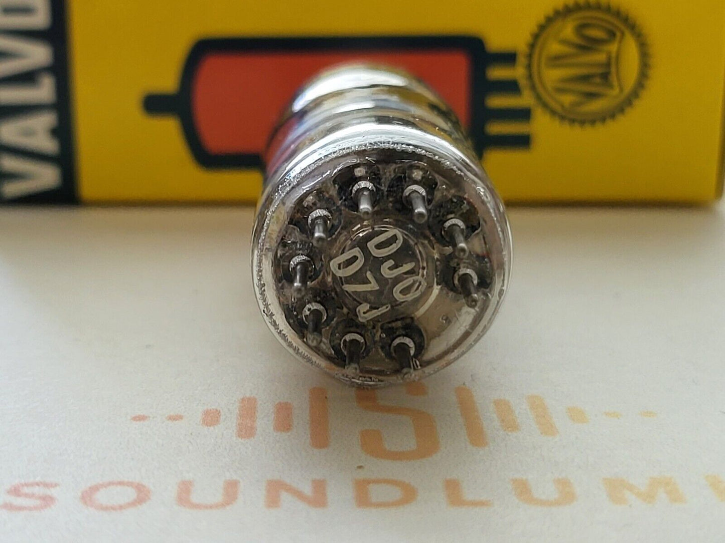 1x Valvo PCC88 = 7DJ8 (6DJ8 äquiv.) D-getter Pinched Waist - Hamburg '57 DJ0