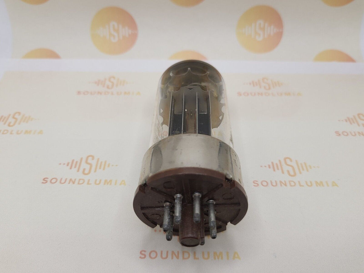 Mullard CV2984 6AS7 vacuum tube with Black Plate, image 4