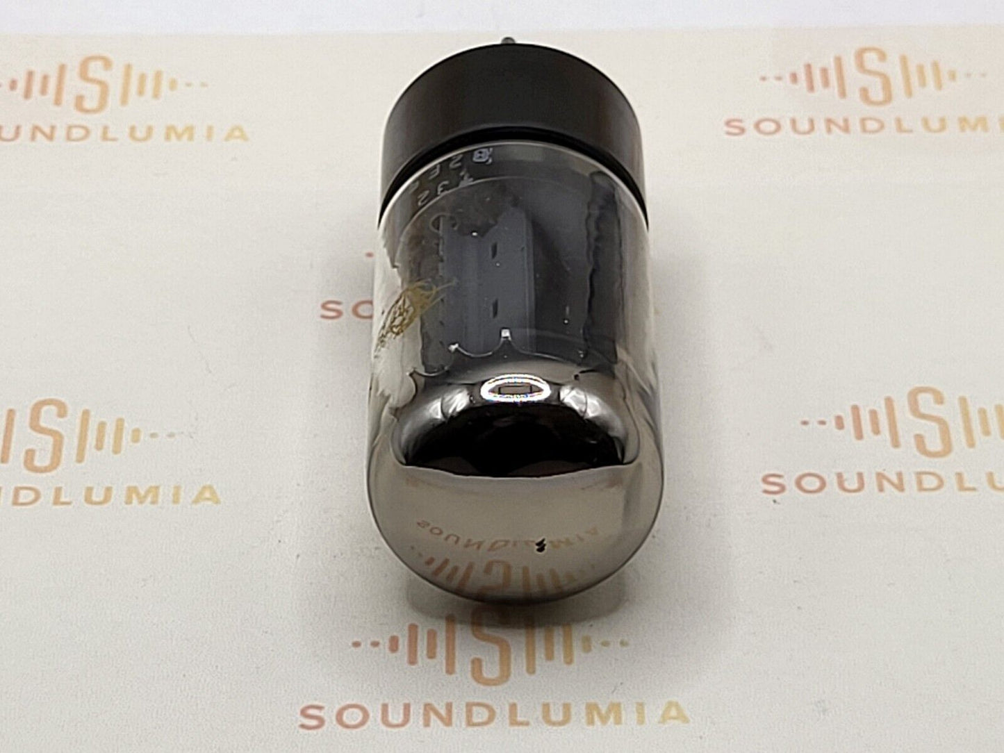 1x Mullard GZ34 5AR4 Double O Getter - Orange Globe Label - Blackburn '62 - NOS