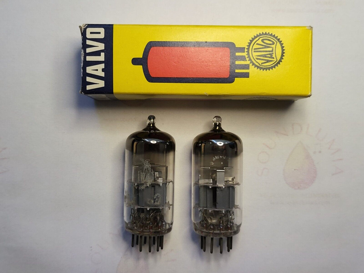 Valvo PCC88 = 7DJ8 (6DJ8 äquiv.) D-Getter Matched Pair - Hamburg 1959/60