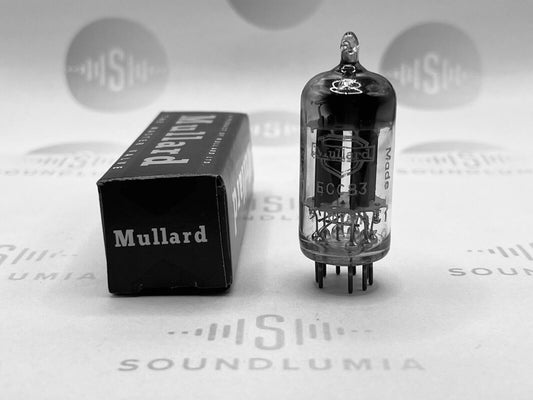 Mullard ECC83 Long Plates Square Getter mC1