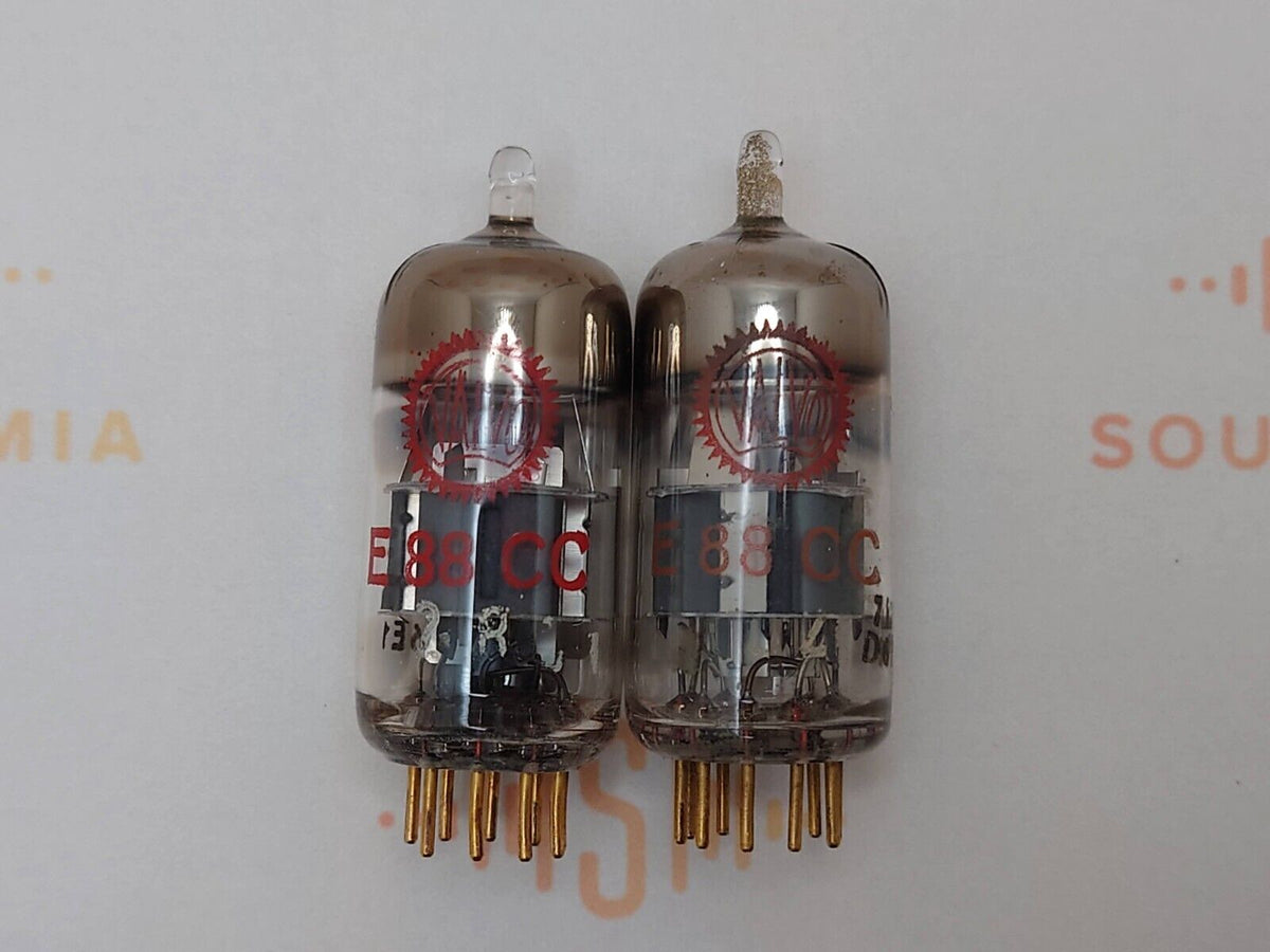 Valvo E88CC 6922 vacuum tube with O-Getter and Red Label, image 10