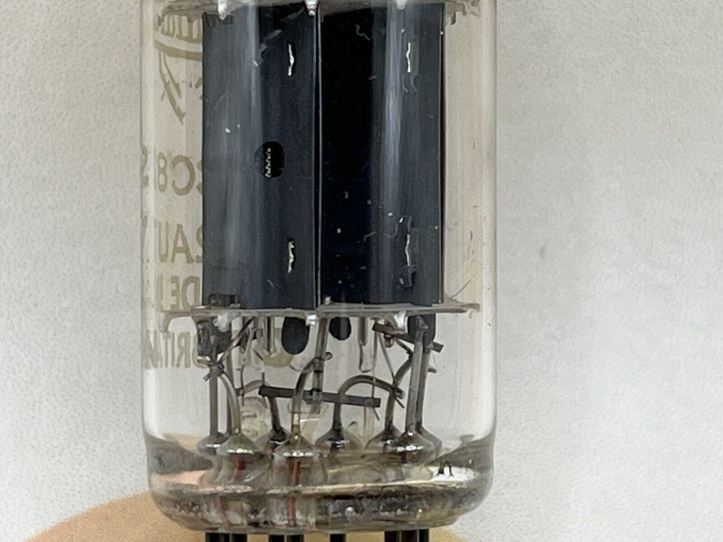 Mullard ECC82 12AU7 Long Plates Square Getter