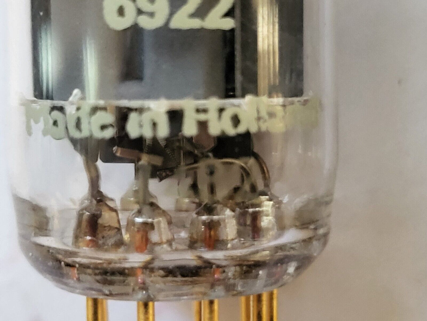 2x Amperex Holland 6922 = E88CC w/ One Select Tube - Heerlen 1964/65 - NOS