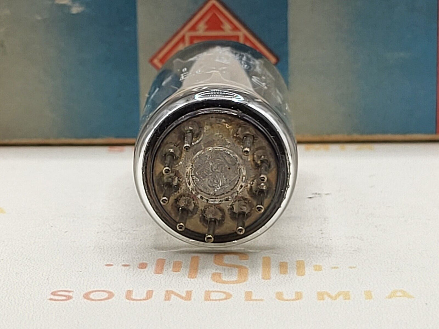 1x Telefunken ECC83 12AX7 Smooth Plates Original Box - Berlin 1961