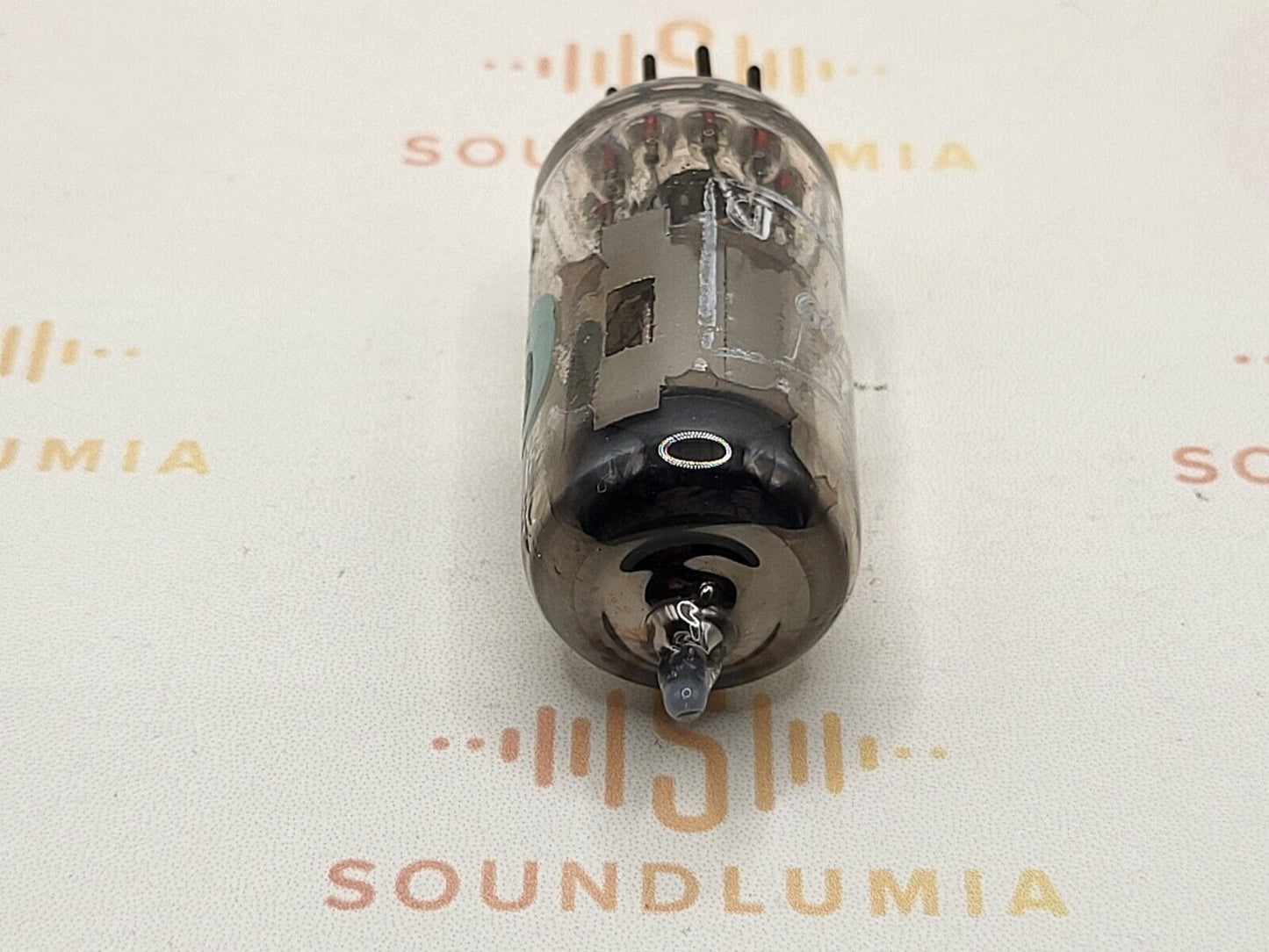 1x Mullard Z729 = EF86 O-getter - G.E.C. Label - Mitcham 1961 8Y0 - Strong