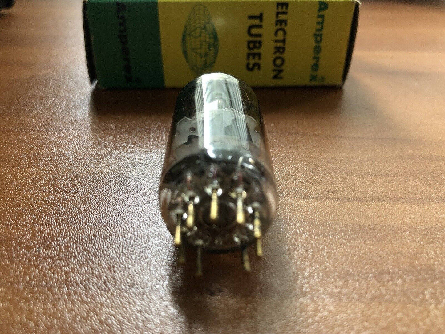 Amperex USN-CEP 6922 E88CC 6DJ8 ECC88 CCa Preamp Tube O-getter - USA 1965 - NOS