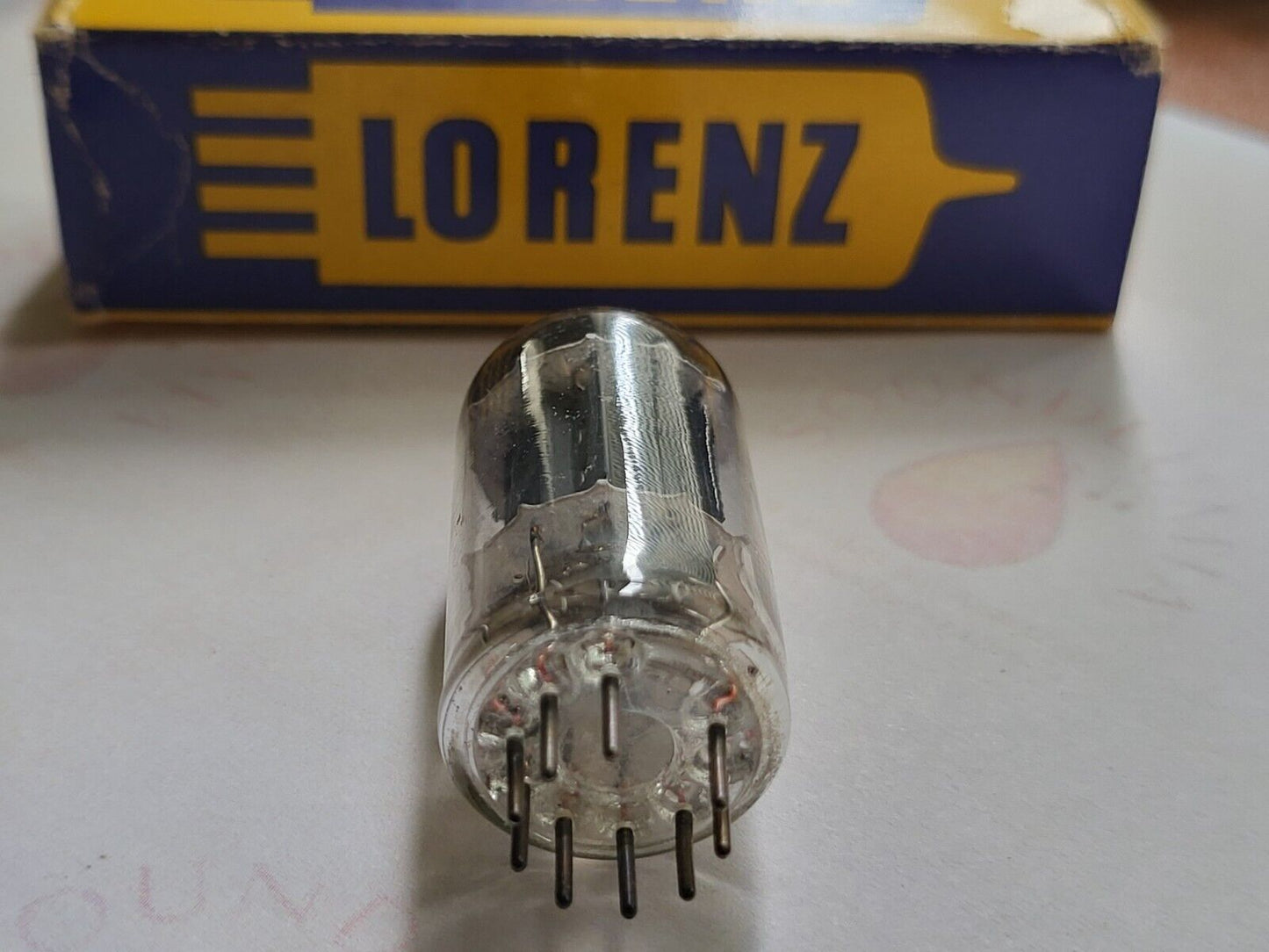 Lorenz ECC82 12AU7 Long Plates Pre-SEL 1950s