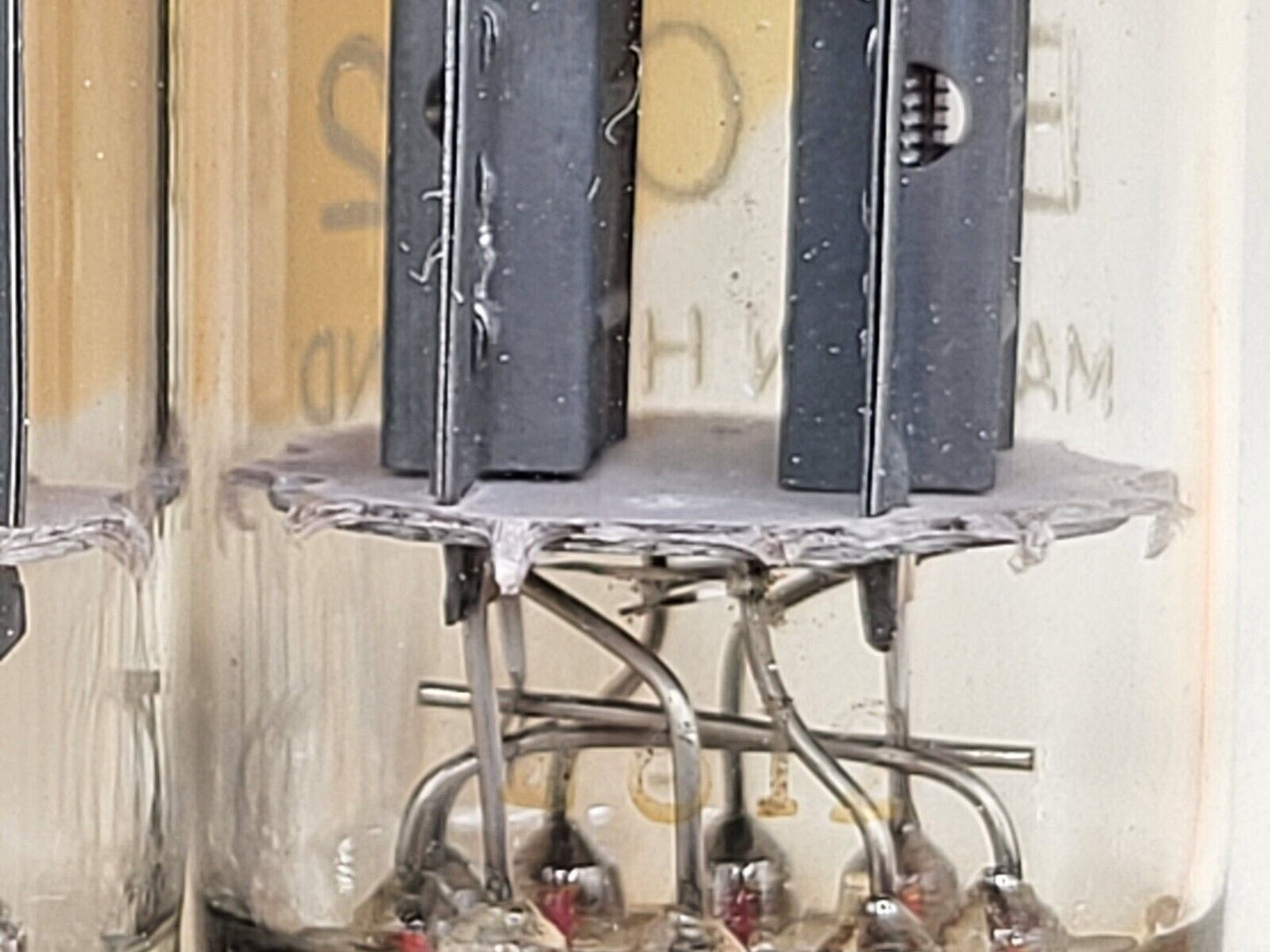 Philips ECC82 12AU7, passendes Paar kurzer Platten - Heerlen, NL '65/'66, fast neuwertig