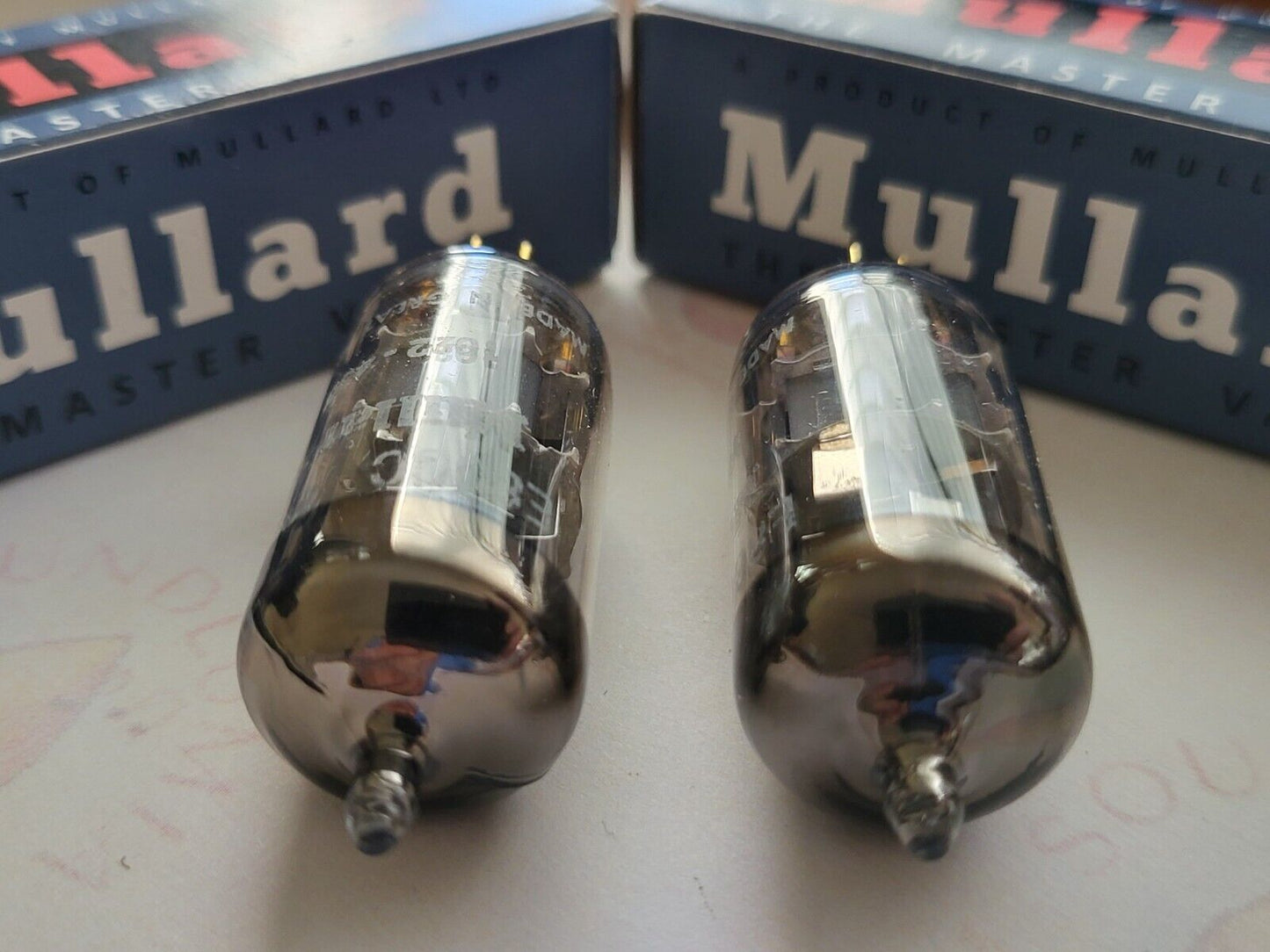 Mullard E88CC 6922 Matched Pair - Blackburn 1964 - Gleicher Code - NOS
