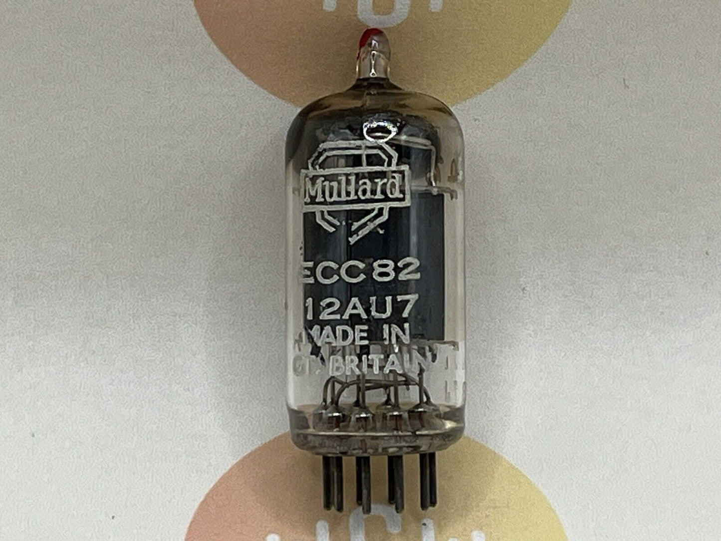 Mullard ECC82 12AU7 Long Plates Square Getter