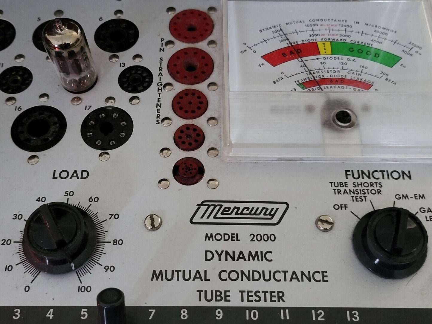 Philips ECC83 12AX7 Matched Quad - Kurze Platten - Holland 1963 I65 - NOS