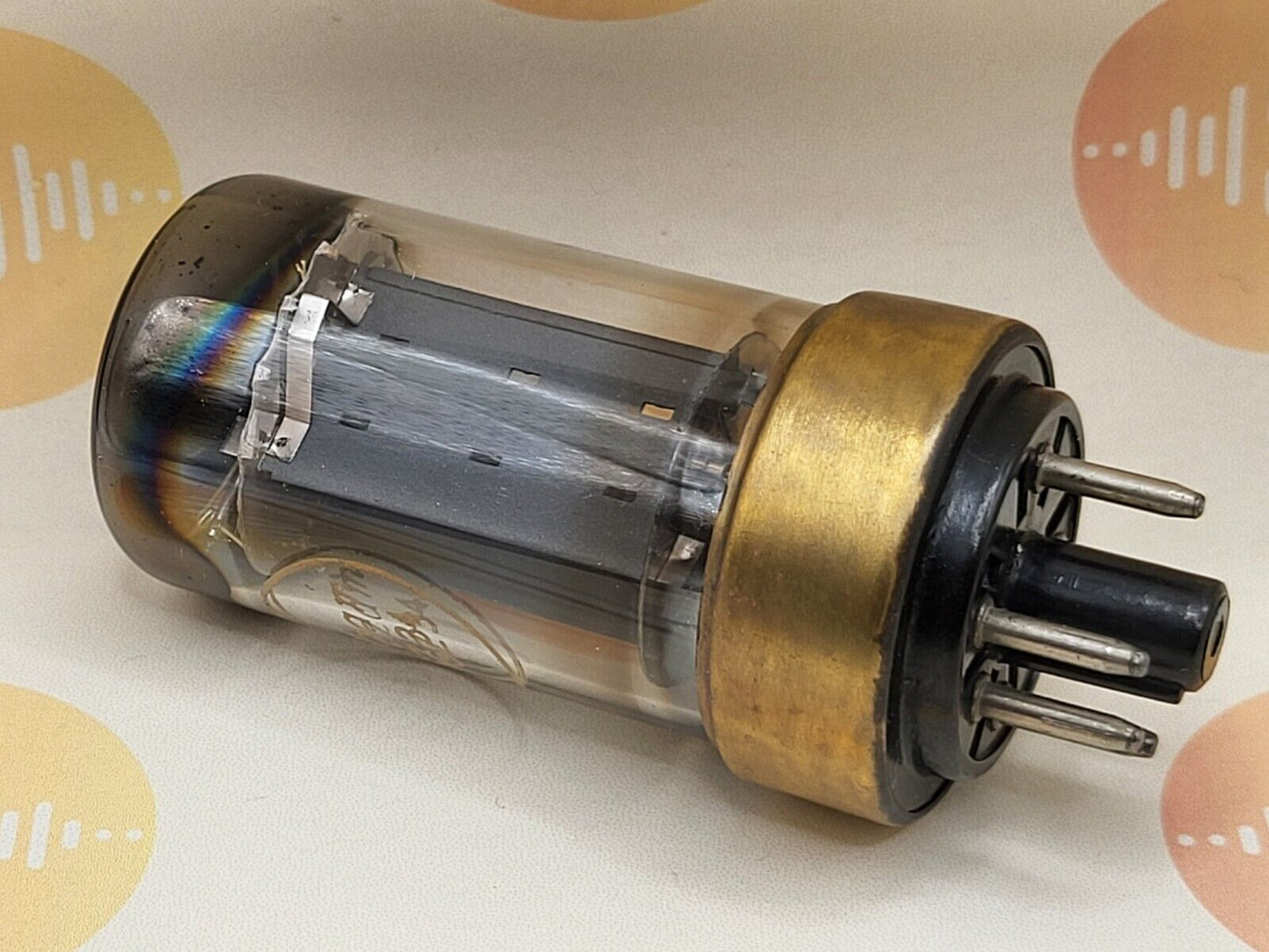 Philips GZ34 5AR4 Metal Base DD Getter - Eindhoven