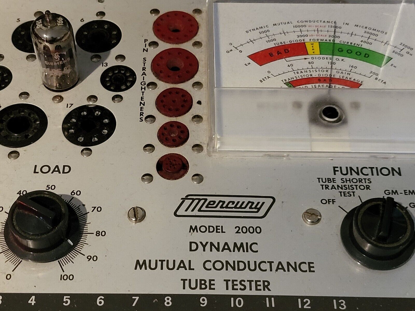 Siemens ECC82 12AU7 Matched Quad - Short Plates - Holland 1961 - Same code - NOS