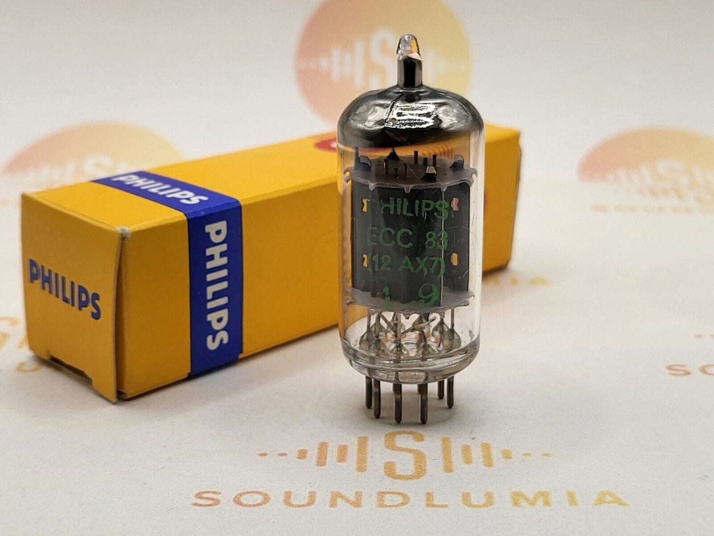 1x La Radiotechnique Philips France ECC83 mC2 - Suresnes, FR - '58