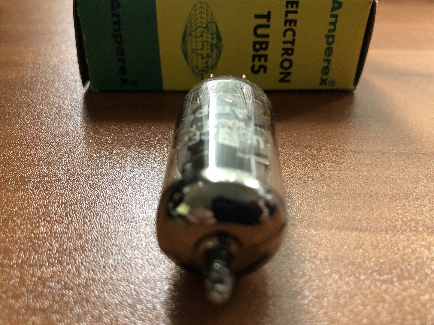 Amperex USN-CEP 6922 E88CC 6DJ8 ECC88 CCa Preamp Tube O-getter - USA 1965 - NOS