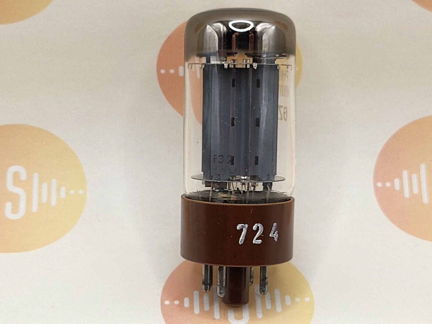 1x Philips GZ34 5AR4 Orig. Box - Sittard, NL '59 (f32 X9H) - NOS NIB