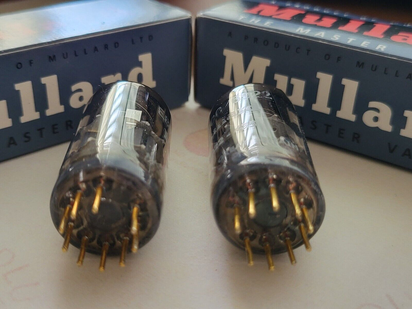 Mullard E88CC 6922 Matched Pair - Blackburn 1964 - Gleicher Code - NOS