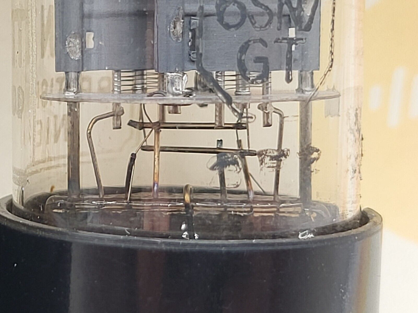 2x Brimar Cossor 6SN7GT VT-231 - Rechteckige Untergetter - Britisch hergestellt BVA '62