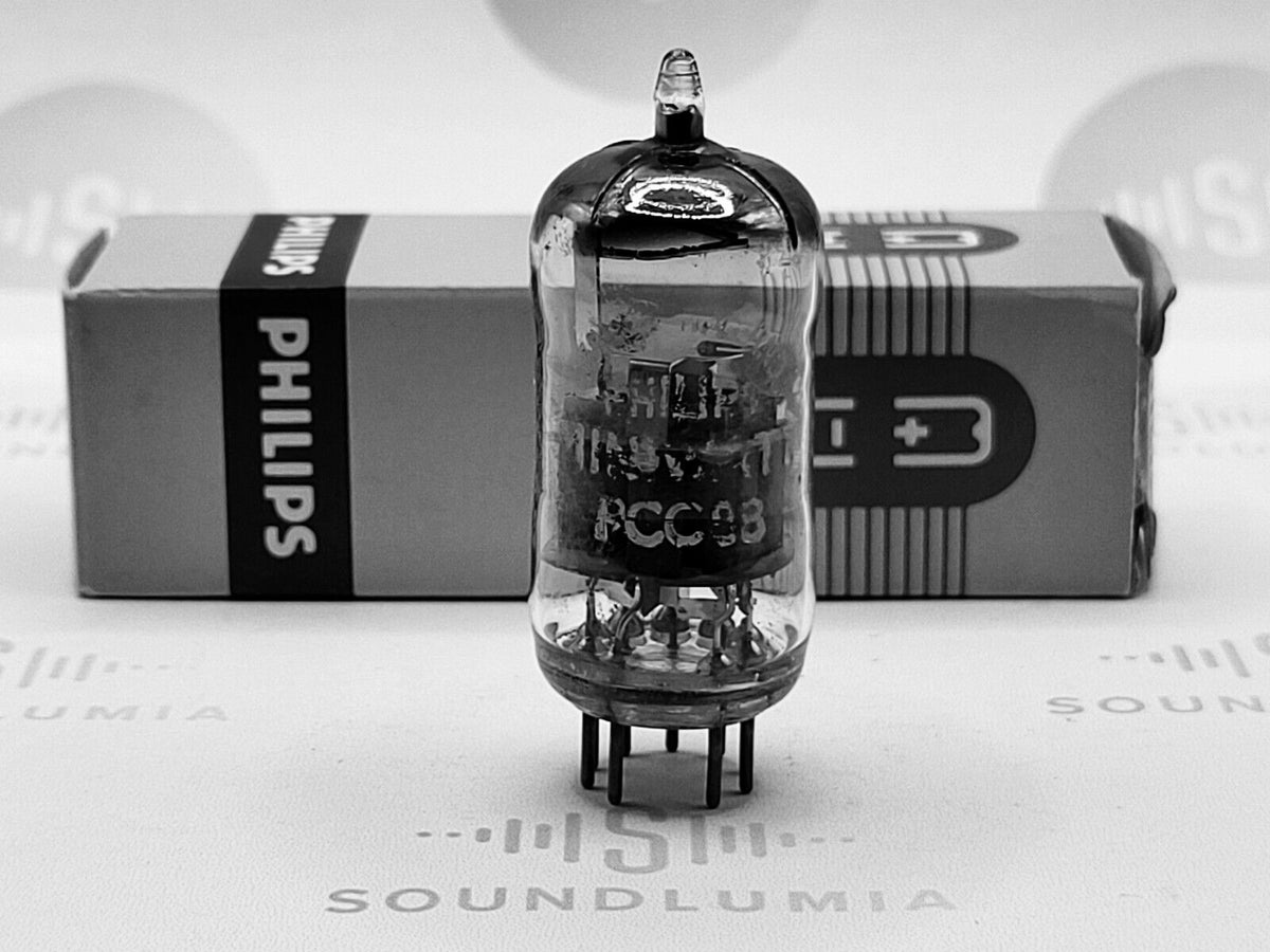 Philips PCC88 7DJ8 vacuum tube with D-Getter and Pinched Waist, image 1
